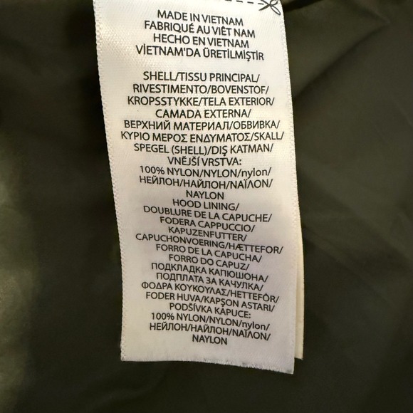 Polo Ralph Lauren Kids XL 16 Gray Olive Down Puffer Parka Hooded Jacket Coat - Picture 9 of 14